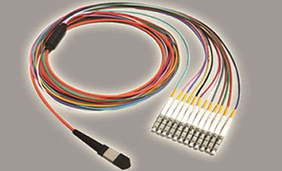 12芯MPO-LC扇出圆形电缆